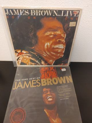 James Brown Vinilo Live & Best Of