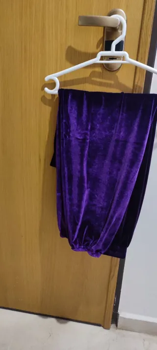 Kimono terciopelo morado