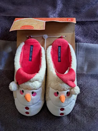 Zapatillas de casa Ysabel Mora Muñeco Nieve