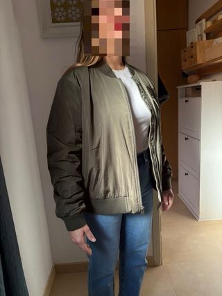 Chaqueta Bomber Levi's Verde Talla XL