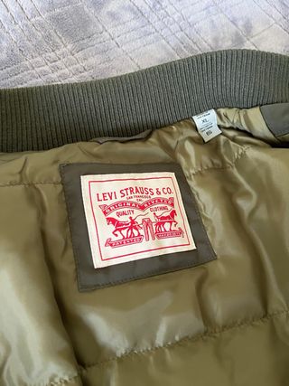 Chaqueta Bomber Levi's Verde Talla XL