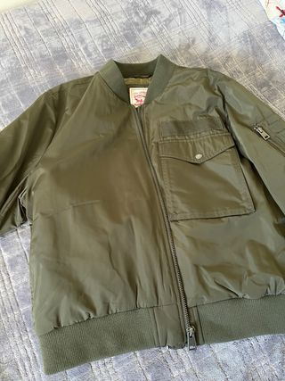 Chaqueta Bomber Levi's Verde Talla XL