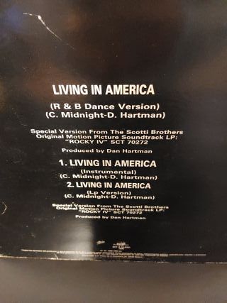 Maxi Single James Brown Living in America