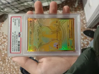 Carta Pokémon Mega Charizard X ex PSA 10 JP