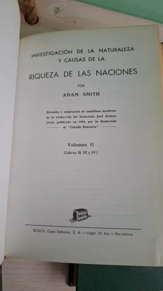 Riqueza de las naciones