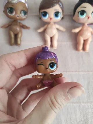 Lote 4 muñecas LOL Surprise + regalo