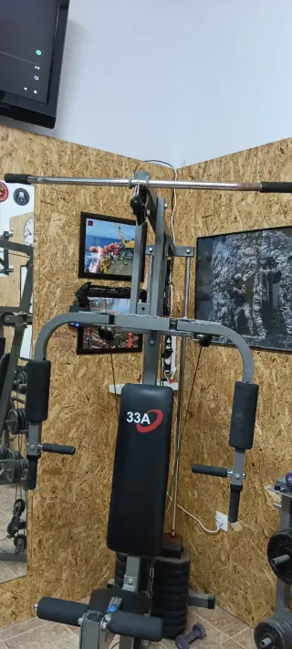 Máquina de poleas para gimnasio