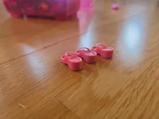 Sandalias Barbie rosas