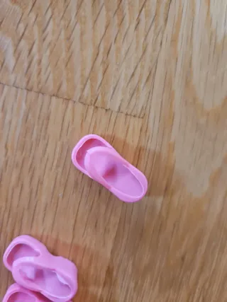 Sandalias Barbie rosas