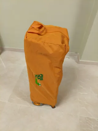 Parque Cuna Prenatal Azul y Naranja