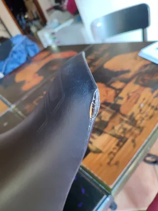 Asiento Sillín Yamaha DT50/DT80 Rojo y negro.