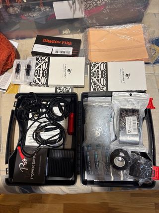 Kit Máquina Tatuar Profesional Completo