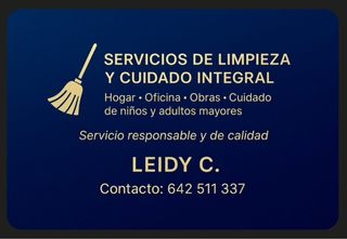 Servicio de limpieza