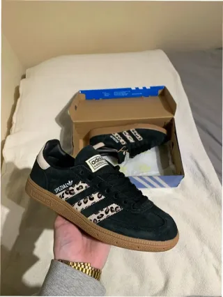 Adidas Handball Spezial Negro Leopardo Talla 38.5