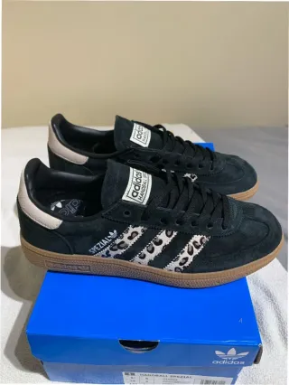 Adidas Handball Spezial Negro Leopardo Talla 38.5