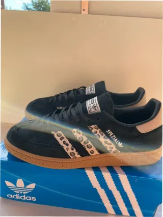 Adidas Handball Spezial Leopardo Negro Talla 38.5