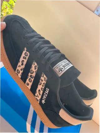 Adidas Handball Spezial Leopardo Negro Talla 38.5