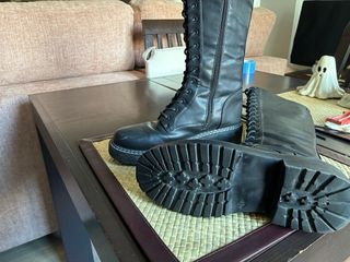 Botas altas negras T38