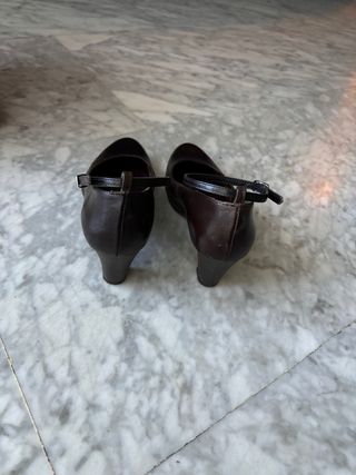 Zapatos de Salón Marrones