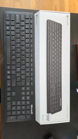 Teclado Bluetooth Microsoft Negro Español