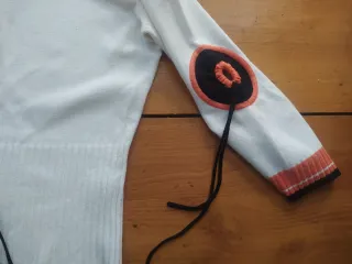 Jersey Alexo Naranja y Blanco