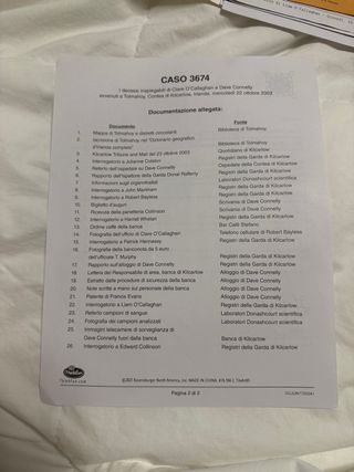 Cold Case: Delitto con Interessi - Gioco da Tavolo