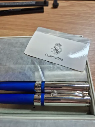 Juego Bolígrafos Real Madrid