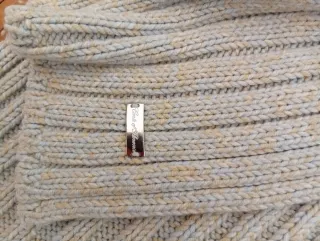 Sciarpa Conte of Florence Grigia in Lana