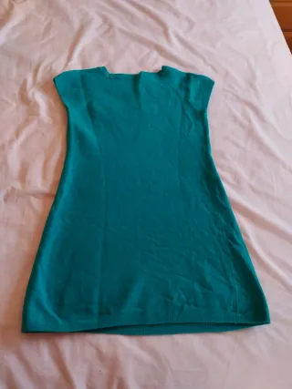 Jersey Benetton verde menta talla S