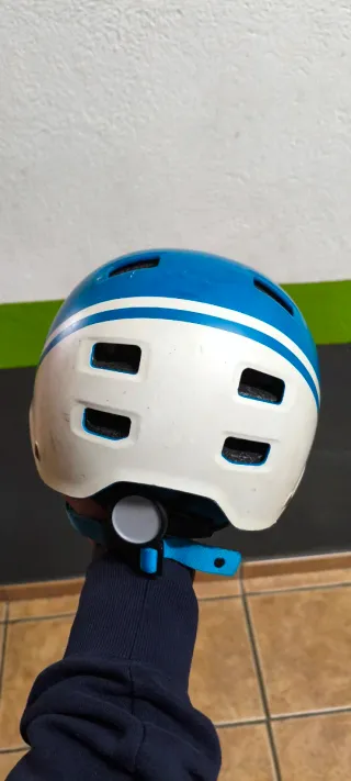 Casco Btwin Azul Niño
