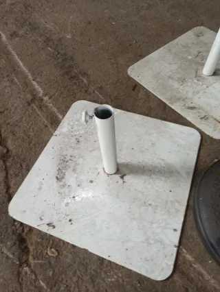 Bases para sombrilla