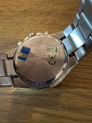 Reloj Casio Edifice Cronógrafo WR 100M