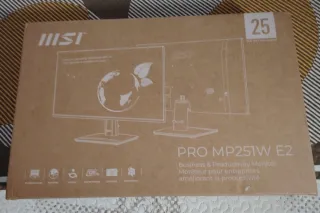 Monitor MSI PRO MP257W E2 +Soporte Negro de Regalo