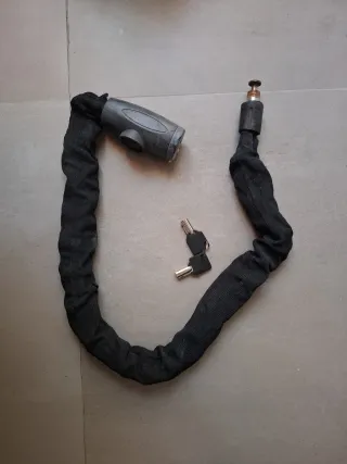 Cadena Antirrobo Moto/Bici con Llaves