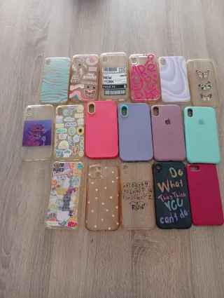 Lote de fundas para iPhone