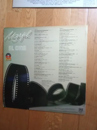 4 Lp Vinilo Marfil"Recuerdos,los 60,los 70,de cine