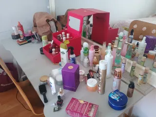 Tocador maquillaje espejo luces