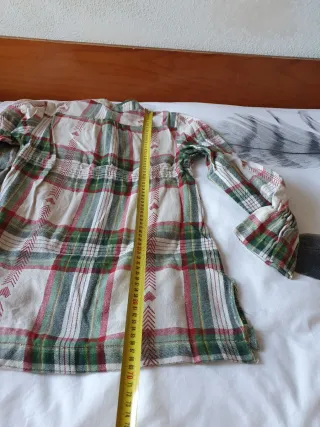 Camisa rústica cuadros vintage