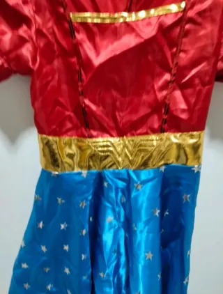 Vestito Carnevale Wonder Woman 4-6 anni