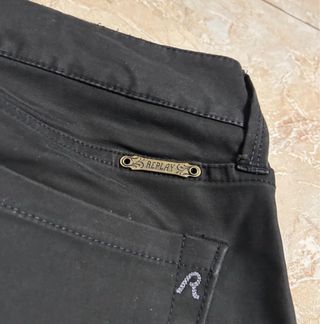 Pantalones Replay Rectos Talla M Mujer