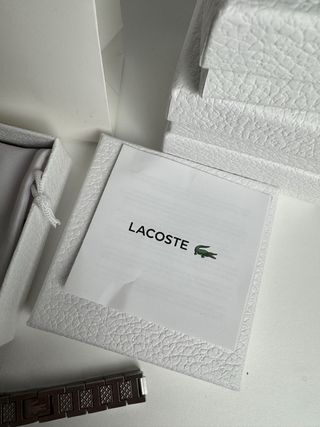 Pulsera Lacoste Plata