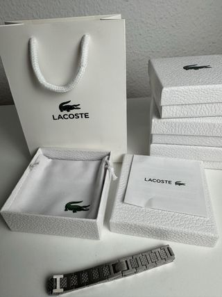 Pulsera Lacoste Plata