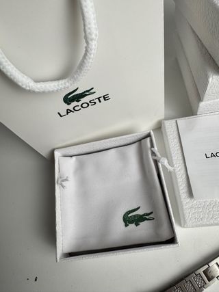 Pulsera Lacoste Plata