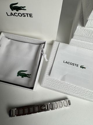 Pulsera Lacoste Plata