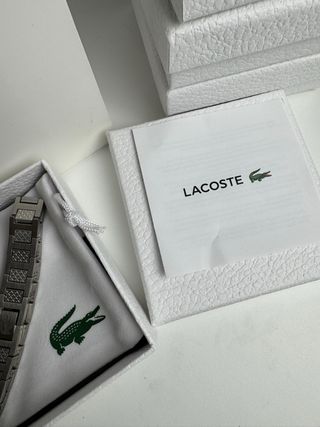 Pulsera Lacoste Plata