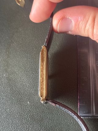 Orologio Seiko dorato al quarzo