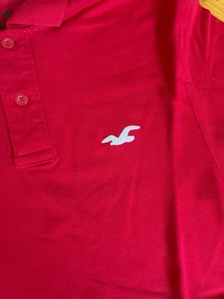 Polo Hollister Rojo Talla M