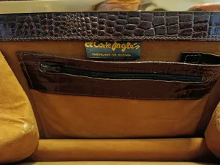 Bolso piel serpiente auténtica