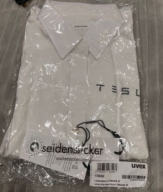 Camicia donna Tesla bianca taglia M/38