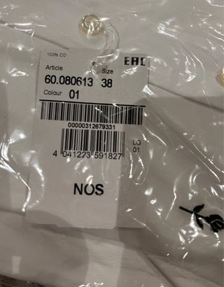 Camicia donna Tesla bianca taglia M/38